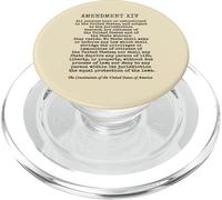 14e amendement Constitution américaine Droit de Naissance PopSockets PopGrip pour MagSafe