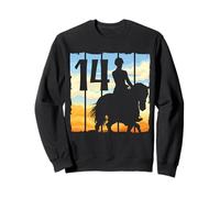 14ème Anniversaire cavalière Amateur de Chevaux Fille de 14 Ans Sweatshirt