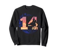 14ème Anniversaire cavalière Amateur de Chevaux Fille de 14 Ans Sweatshirt