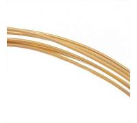 14K Gold Filled Wire 24 Gauge Round Half Hard (5 Feet) by Beadaholique