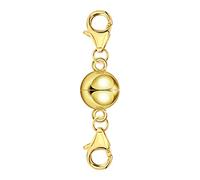 14k plaqué or Fermoir de chaîne Grand pour collier bracelets boucles de connexion, argent sterling 925 or fermoir magnétique fabrication de bijoux