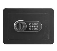 VEVOR Coffre-Fort Numérique 14 L 350 x 250 x 250 mm Coffre-Fort de Sécurité 2 Types de Déverrouillage Mot de Passe et Clés Structure en Acier Anti-Effraction Antivol avec Alarme Argent Bijoux Domicile