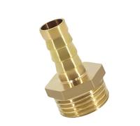 14mm OD Hose Barb M16x1.5 Metric Male Thread Brass Pipe Fitting Coupler Connector Adapter