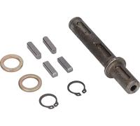 14mm Single Output Shaft Alloy Steel RV30 Motor Shaft for NMRV030 RV030 Worm Gear Speed Reducer