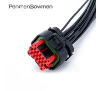 14p Wire Harness 1 Pc Tyco Amp 8 14 23 35 Broches Auto Ecu Connecteur Électrique Avec Câble Epec 2024 Pcb Plug Faisceau De Câblage 770680-1 776273-1 776164-1 "Nipseyteko
