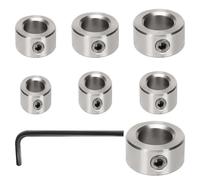 14PCS Butée de Profondeur de Foret 3/4/5/6/8/10/12mm Anneau Positionneur Positionneur Durable Foret à Bois pour les Forets à Bois (Anneau A)