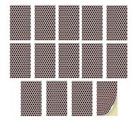 14PCS Match Striker Paper, Cercles de papier auto-adhésifs Match Strike, Points ronds en papier phosphore, Feuilles d'autocollants Match Strikers, Match Eraser Leather Flower Paper