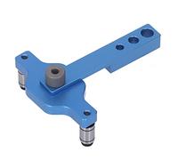 14pcs Positionner de forage en aluminium Alliage auto-centriage gabarit avec des bits de forage HSS