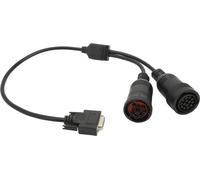 14Pin 9Pin câble de diagnostic -adaptateur 457-6114 ABS - caoutchouc haute flexibilité pour ET3 OBD2 317-7485