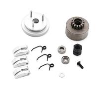 14t Engrenage Volant Assemblage 1/8 Rc Voiture Roulement Embrayage Cloche Chaussures Écrou Ressorts Ensemble F1cb