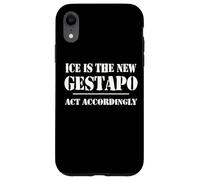 14th Amentment Resist Ice is The New Gestapo Act Accordingly Coque pour iPhone XR