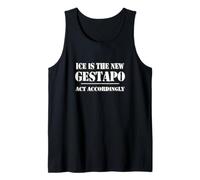 14th Amentment Resist Ice is The New Gestapo Act Accordingly Débardeur