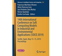 14th International Conference On Soft Computing Models In Industrial And Environmental Applications (Soco 2019)