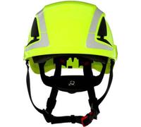 14x 3M™ SecureFit™ casque de protection X5000, ventilé, réfléchissant, CE, vert fluo, X5014V-CE | Paquet (4 pièces)