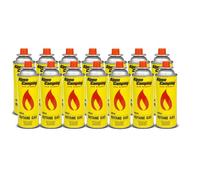 14x Cartouche de Gaz Alpen Camping 400ml Isobutane pour Réchaud & Camping - Modèle IK004