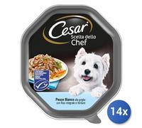 14X Ensemble Cesar Choix Chef Barquette Poisson Riz Légumes 150Gr