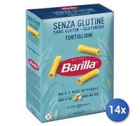 14X Multipack Barilla Sans Gluten Tortiglioni Gr400