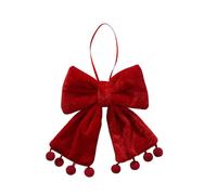 (14x15cm,Red Bow)Christmas Velvet Bows Christmas Tree Topper Christmas Red Bows for Wreath Wall Backdrop Birthday Wedding Party Decor