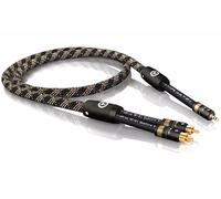 15,00m viablue NF-S1 Silver Quattro Jack Câble Rca 15,0m 15m (1Stk)