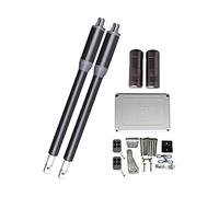 15 0KG Universal Ouvre-porte de garage Accueil porte coulissante Système d'automatisation DC 24V / DC12V Ouvre la porte balancez swing(Silver)