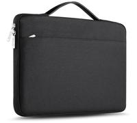15 15,6 16 Pouces Housse de Protection Ordinateur Portable, Sac à Main Mallette Housse, Laptop Sleeve Case Sacoche Compatible 15""-16"" pour MacBook Pro 15 16, HP ASUS Dell Lenovo Ace, Noir Noir