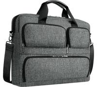 15-15.6 Pouces Housse Imperméable pour Ordinateur Portable Sacoche pour Portatif avec Sangle pour Lenovo ThinkPad/Asus/HP ProBook/Acer/Dell Precision,Gris Gris
