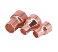 15 16 19 22 28 32 38 mm à 6,35 8 10 12,7 15 16 19 22 mm ID Cuivre Extrémité Alimentation Réducteur de Soudure Coupleur de Raccord de Plomberie Réducteur(22mm To 16mm)