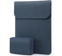 15-16 Pouces Housse Ordinateur Portable Pc Sacoche Pour Macbook Pro 16 M4/M3/M2/M1 2025-2019, Xps 15, Macbook Pro 15 2015-2012, Samsung Galaxy Book Flex 15, Avec Petit Sac, Bleu Ma[POU6263283] Bleu