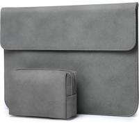 15-16 Pouces Housse Ordinateur Portable Pc Sacoche Pour Macbook Pro 16, M4/M3/M2/M1 Pro/Max A3403 A3186 2025-2019, Macbook Pro 15 2015-2012, Xps 15, Avec Petit Sac, Gris Foncé-H[ZHB0245] Gris