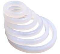 15 19 25 32 38 40 45 51 57 63 76 89-203mm VMQ bague d'étanchéité en Silicone joint d'étanchéité for Union à filetage en T (Taille : 57mm)