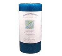 15,2 x 7,6 cm cristal Voyage Herbal Magic Reiki chargée pilllar Bougie, INFLUENCE d'ange