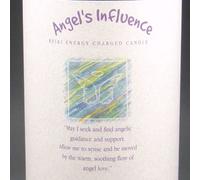15,2 x 7,6 cm cristal Voyage Herbal Magic Reiki chargée pilllar Bougie, INFLUENCE d'ange
