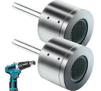 15/22mm 2 Pièces Nettoyeur De Tuyaux En Cuivre Métallique - Brosse De Nettoyage Tubes De Forage En Métal | Brosse Nettoyage Pour Tuyaux | Brosses Nettoyage Pour Perceuse | Outil Nettoyage