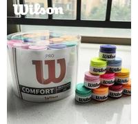 15/30 pièces de surgrips Wilson, adhésif pour raquette de tennis, bande antidérapante, bande de poignée pour canne à pêche, bande anti-transpiration, poignée en PU black 30pcs