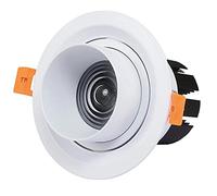 15/45/60 degrés Angle de faisceau LED réglable Downlight encastré Dimmable 5W 10W 15W LED plafonnier Spot-Natural_White_5W