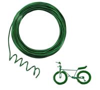 15.5 mètres de fil d'aluminium Vert pour l'artisanat, épaisseur 1.5mm, fil de sculpture, fil d'armature pour la sculpture, fil métallique pliable pour la fabrication de poupées et de squelettes