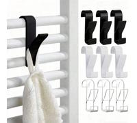 15/5 pièces Pinces à serviette de porte - Convient pour les barres à serviettes, idéal pour le rangement dans la salle de bain et la cuisine 1 pièce, modèle standard (couleurs assorties),Version améli