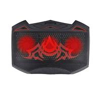 15.6 inch Laptop Cooler Cooling Pad | Ultra Slim Portable 3 Quiet Big Fans with Dual USB Ports | Simple and Easy Use Design