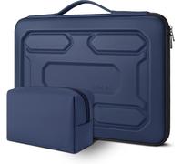 15.6 Inch Laptop Sleeve Case with Handle EVA Waterproof Shockproof Protective Case for 15.6"" Lenovo Yoga 720 IdeaPad 310 320 ThinkPad T570 Laptops, Dark Blue Bleu