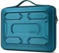 15.6 Inch Laptop Sleeve with Handle EVA Waterproof Shockproof Protective Case for 15.6 Inch Laptops Yoga 720 IdeaPad 310 320 ThinkPad T570, Turquoise Bleu