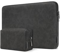 15.6 Inch Waterproof Protective Laptop Bag Case for Lenovo Yoga 720 IdeaPad S510 ThinkPad T570 E575/Dell/HP Envy Pavilion/Asus/15.6 Inch Notebooks, Black Noir