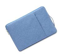 15,6 Pouces Housse Ordinateur PC Portable avec Poignée Sleeve Compatible Protection Pochette Ordinateur Sac Imperméable Bleu