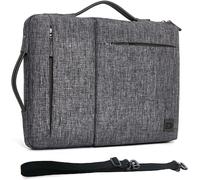 15.6 Pouces Imperméable Housse De Protection Ordinateur Portable Avec Poignée Sacoche Bandoulière Pour 15.6"" Lenovo Yoga 730/Thinkpad T580/Asus Rog Zephyrus/Dell/Hp, Gris[PCOM4281849] Gris