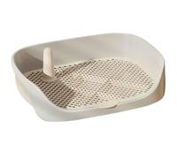 15.8x11.8x4.3 Pouce de Toilette pour Chien Amovible en Plastique sécurisé