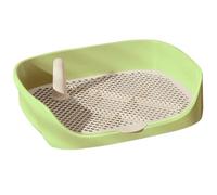 15.8x11.8x4.3 Pouce de Toilette pour Chien Amovible en Plastique sûr