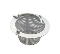 Ø 15.9 Cm Panier De Skimmer Piscine, Panier De Crépine De Piscine, Panier De Crépine De Piscine, Panier D'écumoire De Remplacement, Panier Rechange Pour Skimmer Standard,Avec Poignée(Hauteur 7,6 Cm)