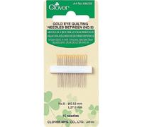 15 Aiguilles Avec Chas Doré Pour Quilting Demi-Longues - Clover