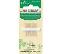 15 Aiguilles avec chas doré pour Quilting demi-longues - Clover(...) - G
