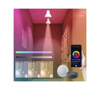 15 Ampoules LED Connectées Tuya WiFi GU10 à Intensité Variable 6 W 220 V, Contrôle par Application Life, Fonctionne avec Alexa et .