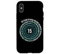 15 ans anniversaire helix 15 ans garçon fille anniversaire Coque pour iPhone X/XS